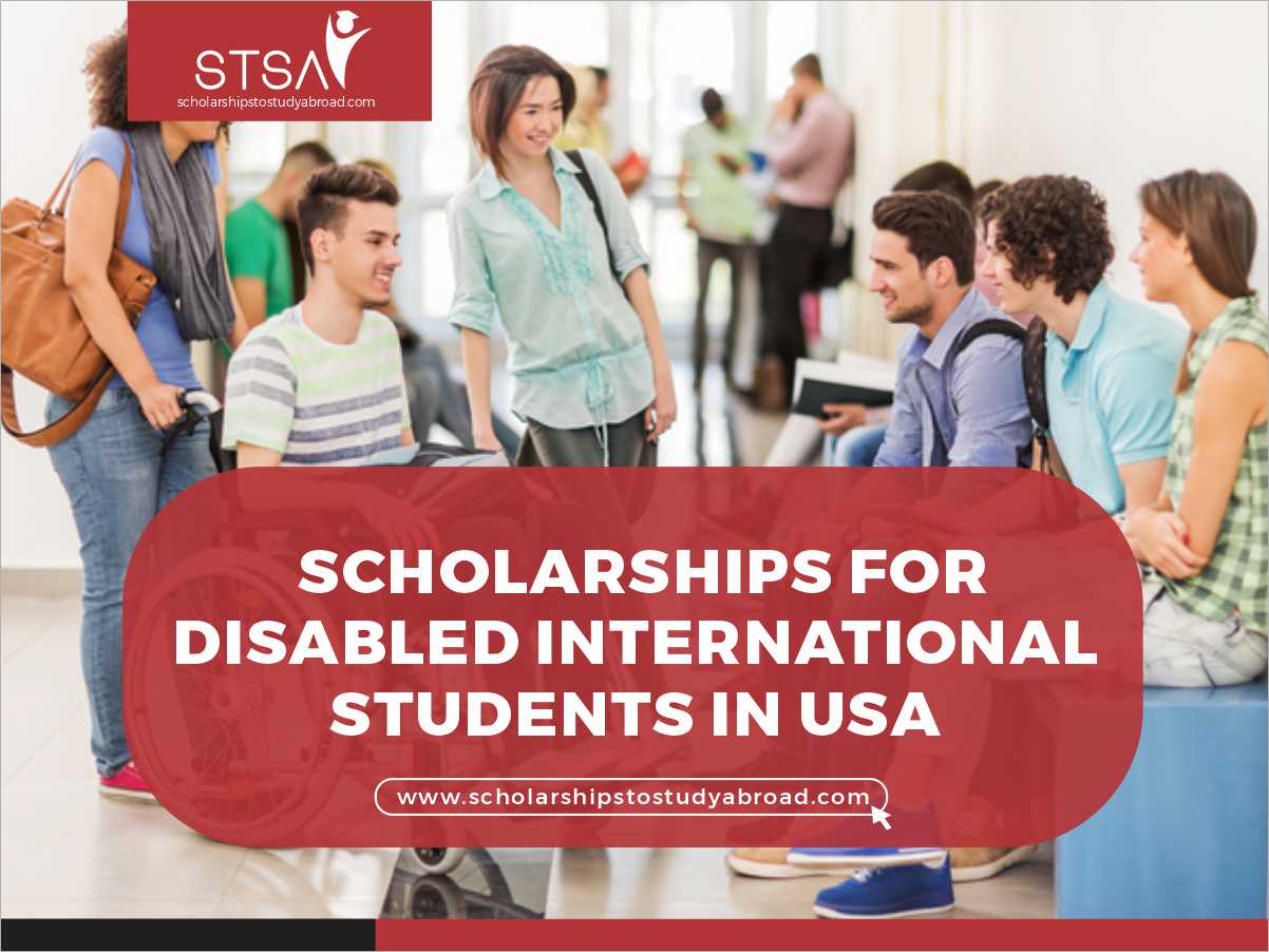 scholarships for disabled international students in USA