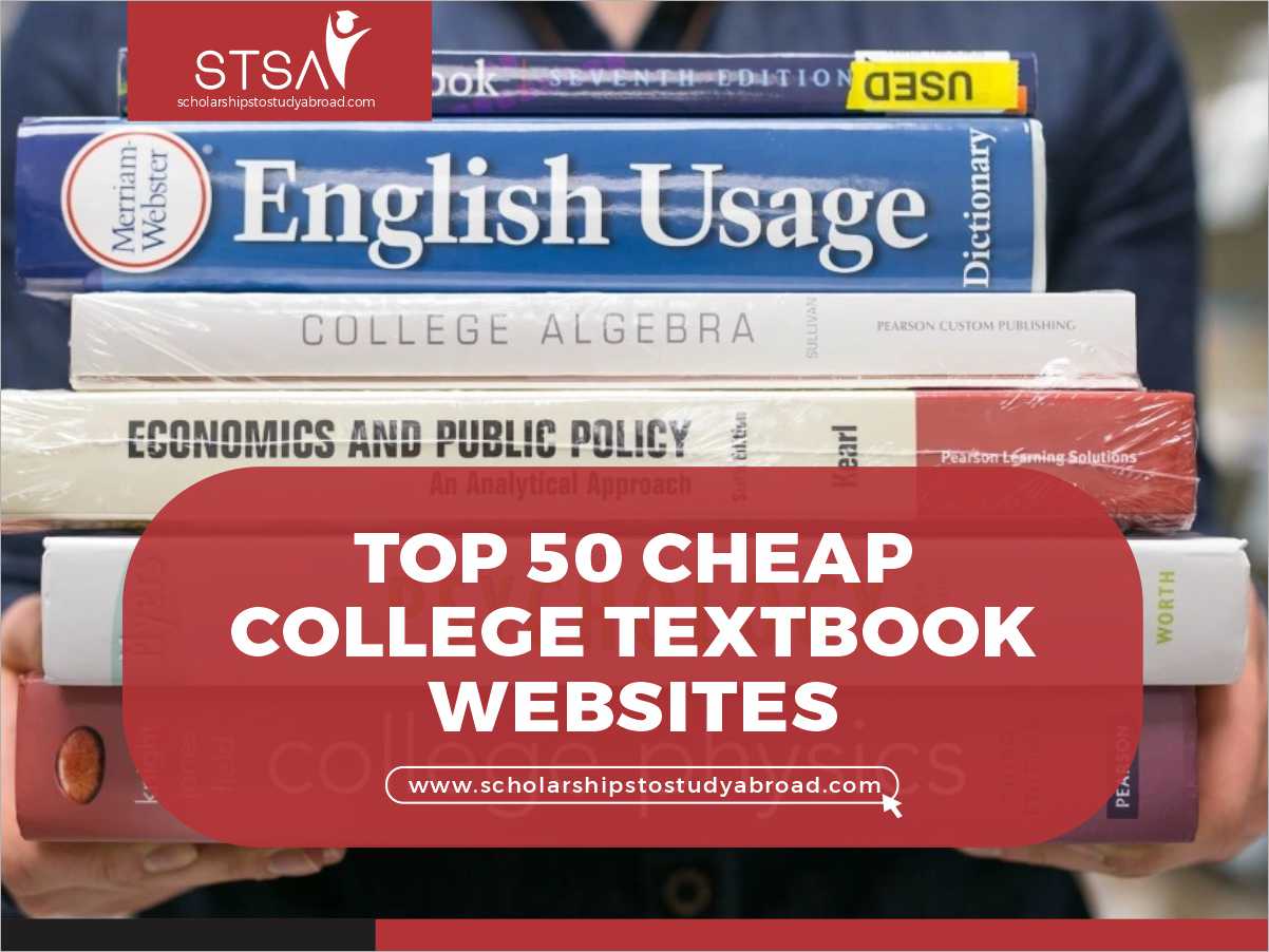 Top 50 Cheap College Textbook Websites 2024 - Scholarships To Study Abroad